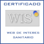 Certificado WIS web de interés sanitario